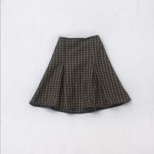 y2k brandy melville mini pleated skirt